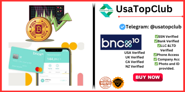 Buy Verified BNC10 Accounts