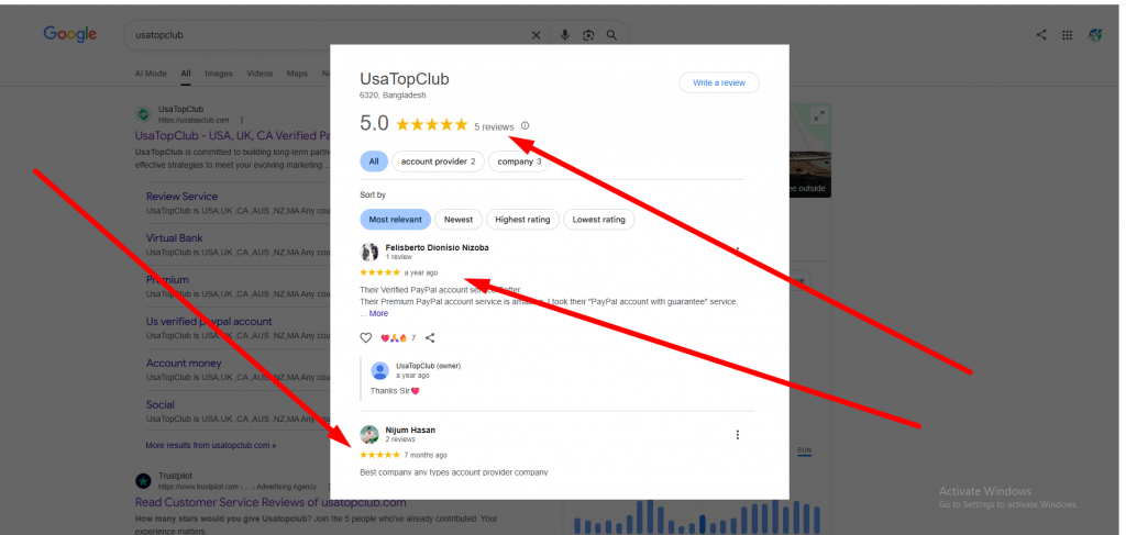 Buy Google 5 Star Reviews
