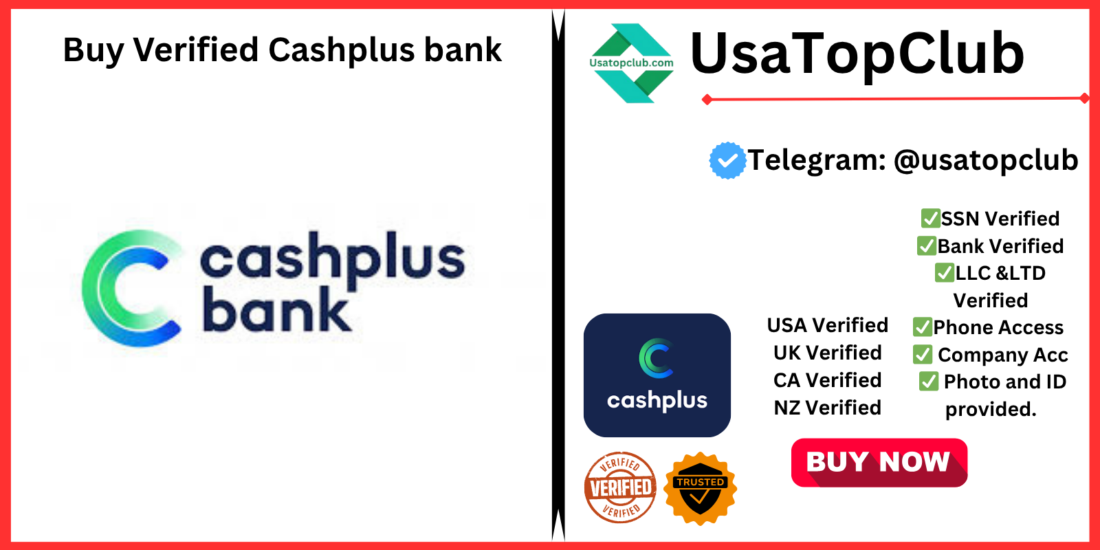 Buy Verified CashPlus Accounts