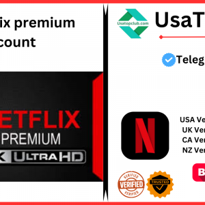 buy netflix premium account
