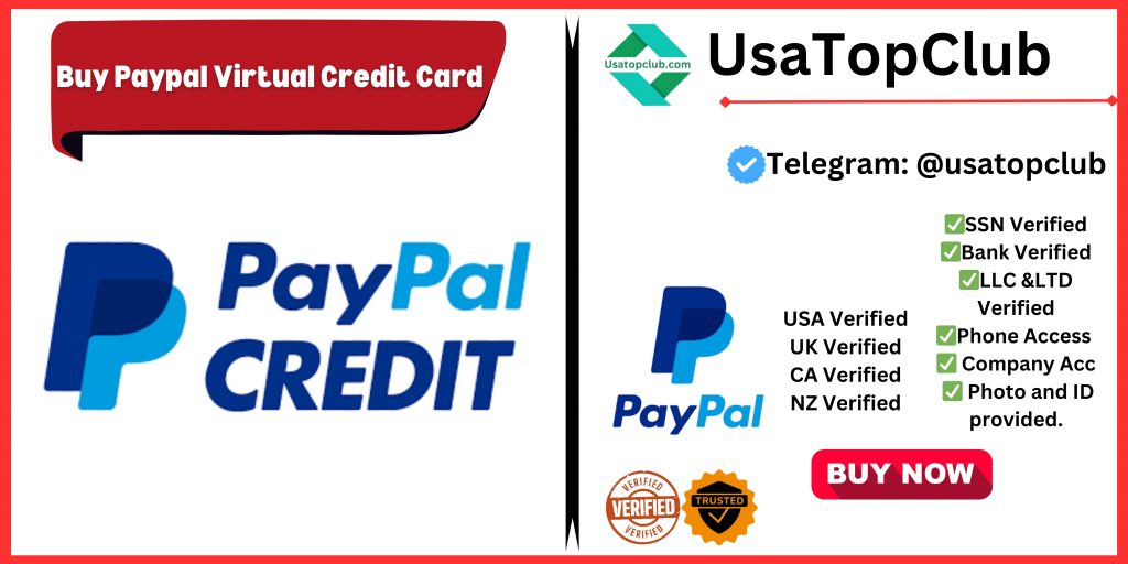 Buy Paypal Virtual Credit Card