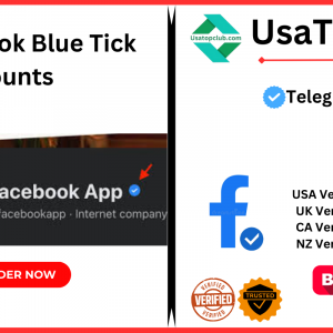 Buy Facebook Blue Tick Accounts