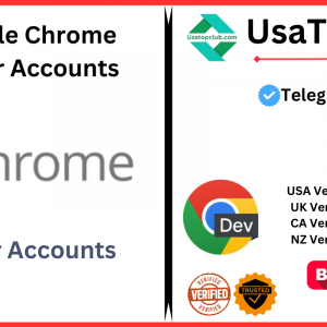 Buy Google Chrome Developer Accounts