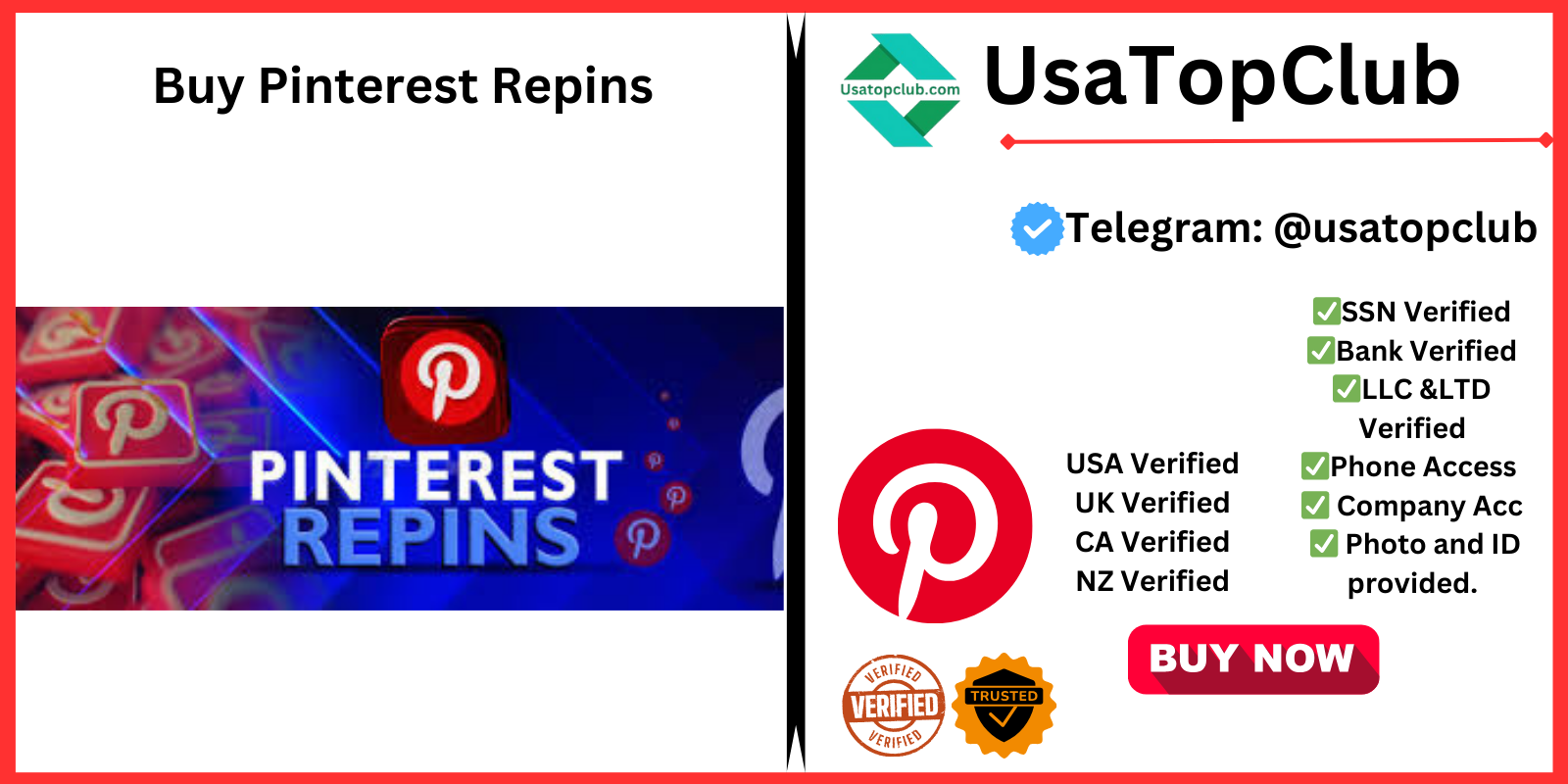 Buy Pinterest Repins