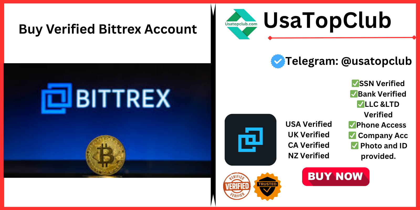 Buy Verified Bittrex Account