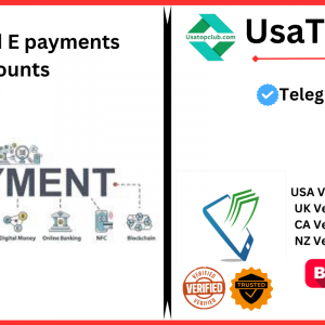 Buy Verified E payments Accounts