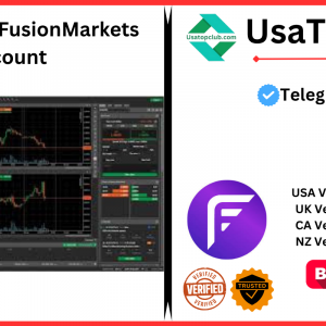 Buy verified FusionMarkets account