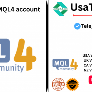 Buy verified MQL4 account