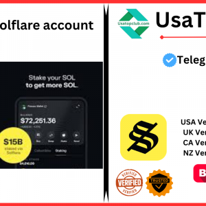 buy verified solflare account