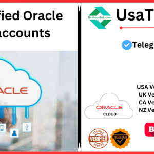 Buy verified Oracle Cloud accounts